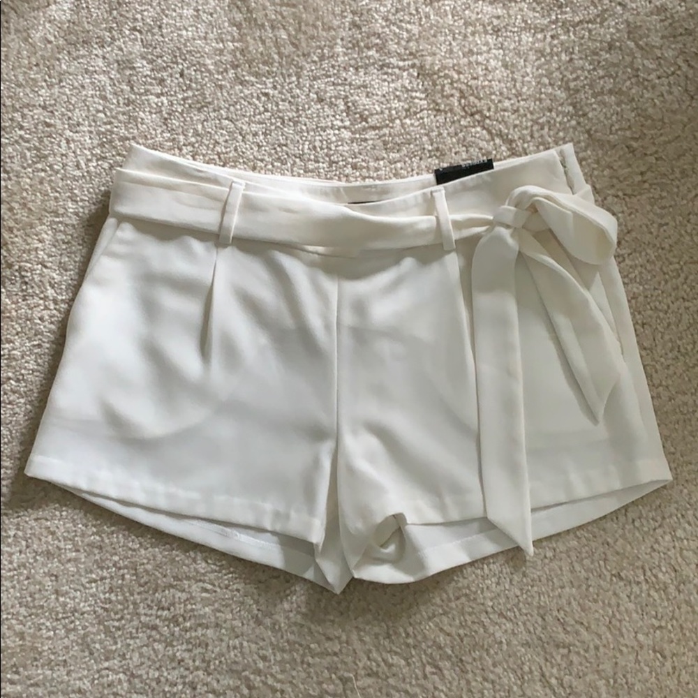 White shorts
